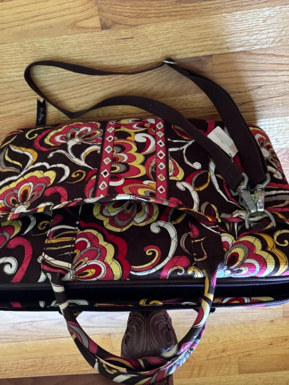 Vera Bradley Hardcase Laptop Bag Vintage